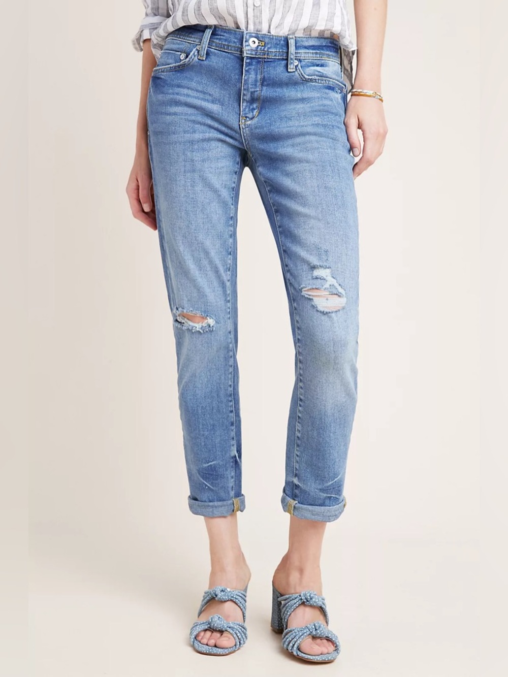 Anthropologie Pilcro and letterpress Mid-Rise Slim Boyfriend Jeans. Women’s 16w